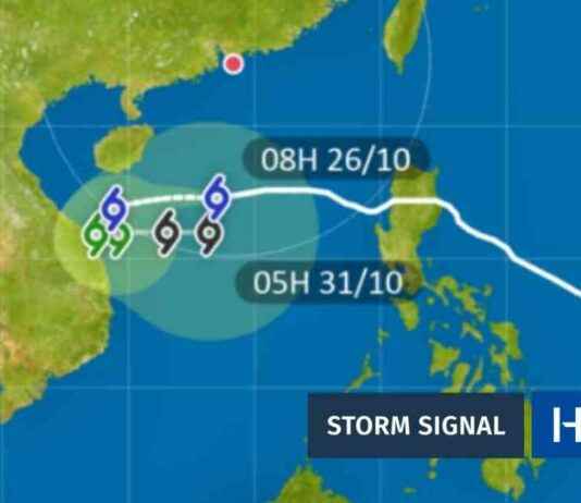 Tropical Storm Trami Signals T3 in Hong Kong: Update on Trami’s Path through Southern China news-27102024-042432