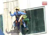 Worker Rescued After Being Suspended from Building news-01112024-062014