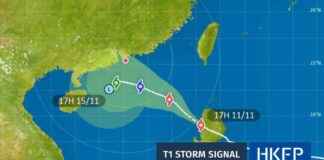 Tropical Cyclone Toraji: Hong Kong Issues T1 Typhoon Warning as Storm Approaches City news-11112024-221524