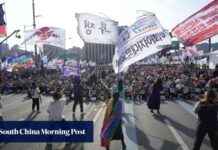 South Koreans Rally in Support of Yoon’s Impeachment Ruling south-koreans-rally-in-support-of-yoons-mpeachment-ruling